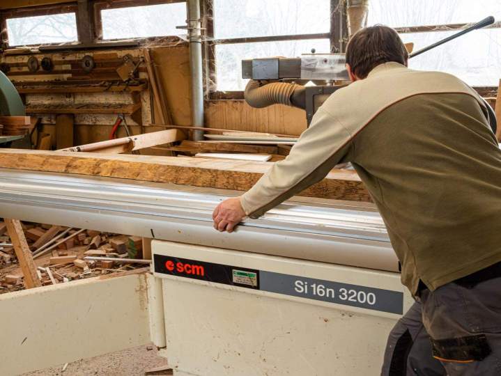 Réalisation fenêtre bois Condé-sur-Sarthe